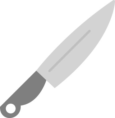Bıçak. Web simgesi basit illüstrasyon 