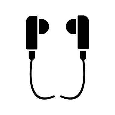 Eller serbest kulaklık vektör çizimi