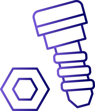 vektör sürgüsü simgesi, asgari tasarım