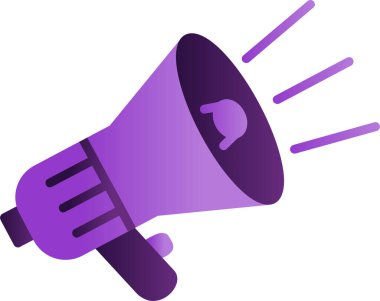 Hoparlörün vektör illüstrasyonu