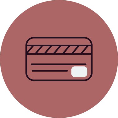 kart simge vektör çizim