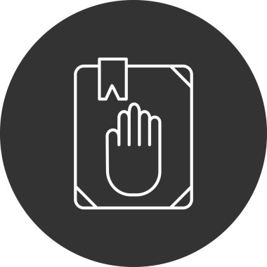 Yemin 'in vektör illüstrasyonu 