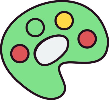 vektör çizim paleti 