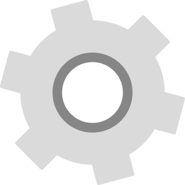 Çarklı. Web simgesi vektör illüstrasyonu ayarlanıyor