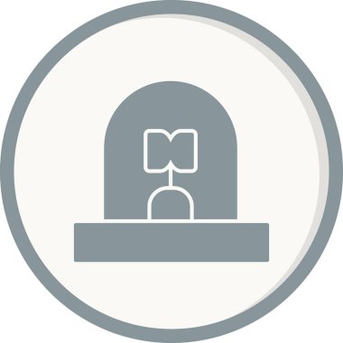 Vektör illüstrasyonu, siren simgesi