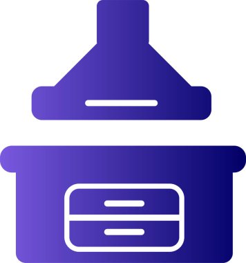 Ayıklayıcı ağ simgesi vektör illüstrasyonu