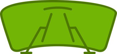Windscreen 'in vektör çizimi 