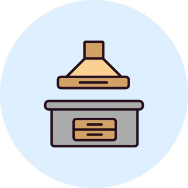 Ayıklayıcı ağ simgesi vektör illüstrasyonu