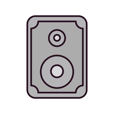 Woofer 'ın vektör illüstrasyonu