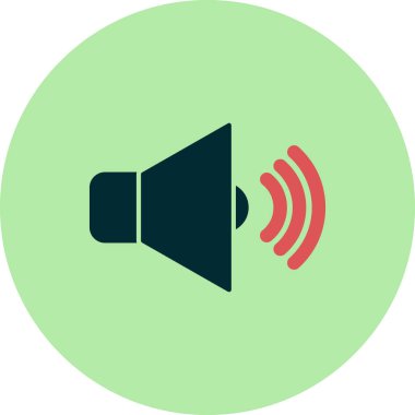 Sesin vektör illüstrasyonu 