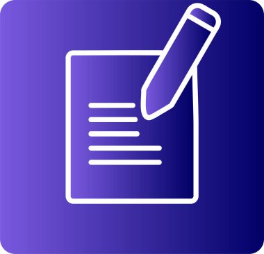 Simge oluşturulmasının vektör illüstrasyonu