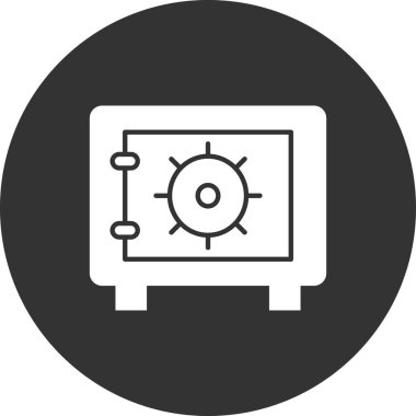 Güvenli kutucuk vektör illüstrasyonu