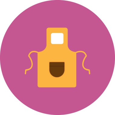 önlük simge vektör çizim