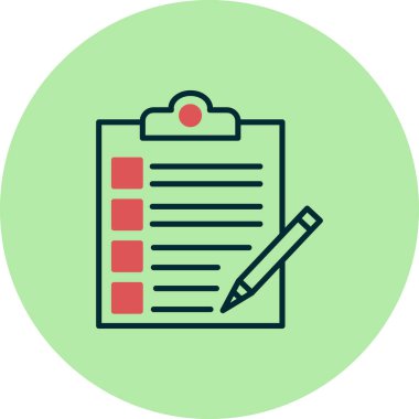 Simge vektör illüstrasyonu özetleniyor