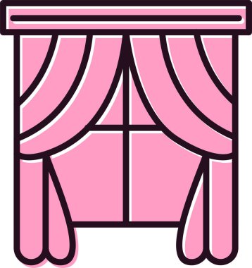 pencere simgesi vektör illüstrasyonu