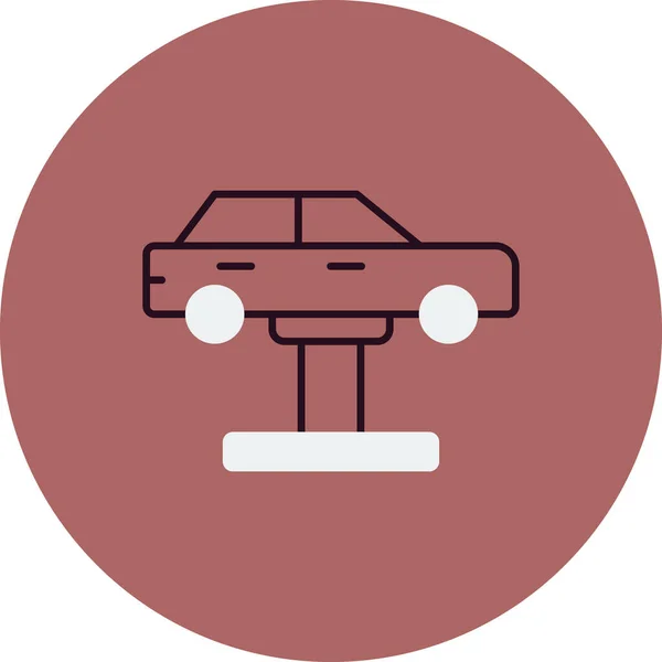 Vector Illustration Car Service Icon —  Vetores de Stock