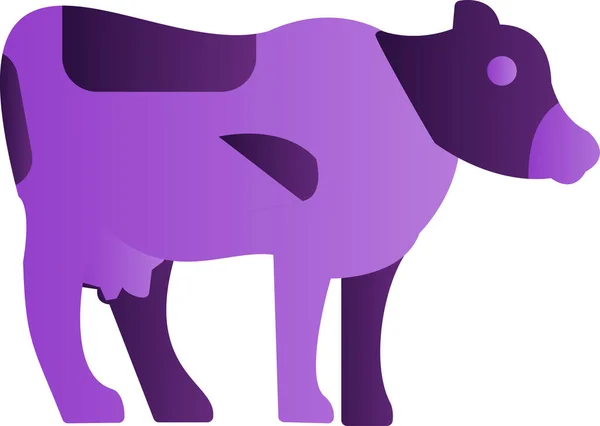 Векторна Ілюстрація Корови — стоковий вектор