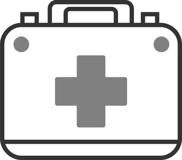 Medical First Aid Kit Vector Icon — Stock vektor