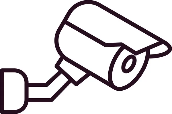 Cctv Security Safety Tool Icon Simple Illustration — 스톡 벡터