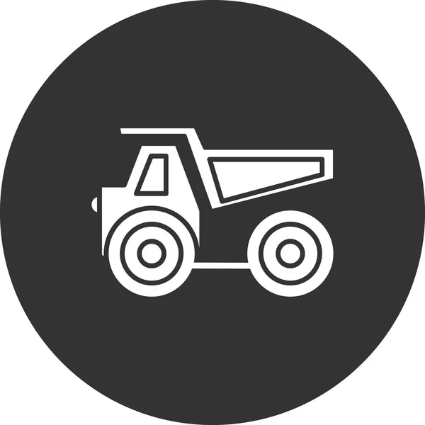 Vectorillustratie Van Wagonpictogram — Stockvector