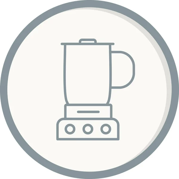 Kitchen Blender Icon Vector Illustration — ストックベクタ