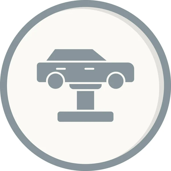 Vektor Abbildung Der Auto Service Ikone — Stockvektor