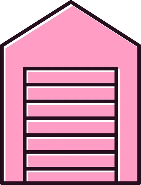 Vector Illustration Garage Icon — Image vectorielle