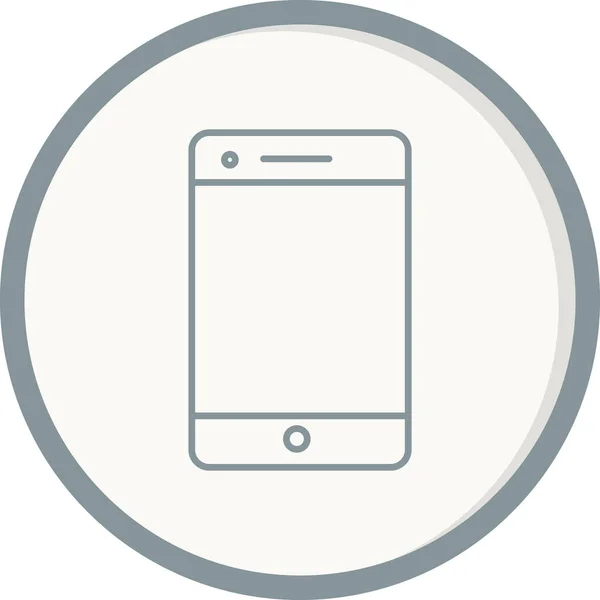 Smartphone Icon Vector Illustration Design — Image vectorielle