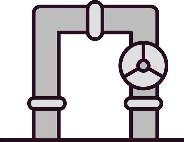 阀门图标的矢量说明 — 图库矢量图片