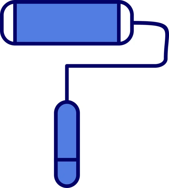Paint Roller Icon Vector Roller Painting Illustration — ストックベクタ