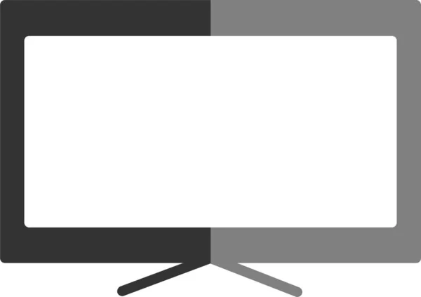 Fernsehikone Vektorillustration — Stockvektor