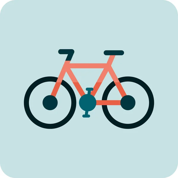 Icono Bicicleta Vector Ilustración — Vector de stock