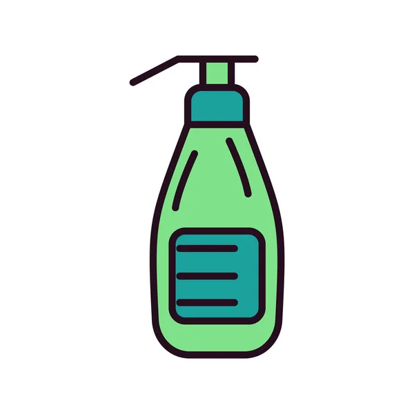 Bottle Shampoo Vector Illustration — Stock Vector