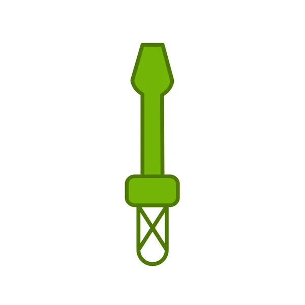 Screwdriver Icon Vector Illustration — Stock Vector