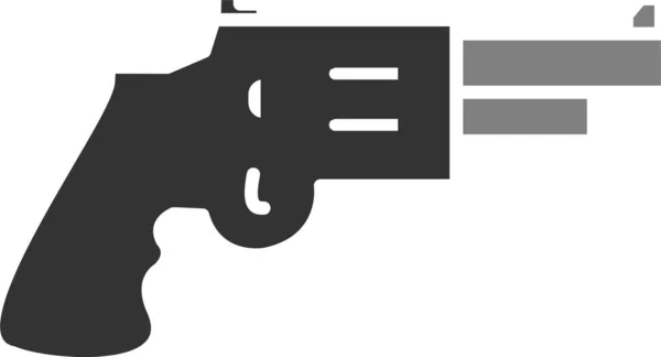 Пистолет Иконка Сайта — стоковый вектор