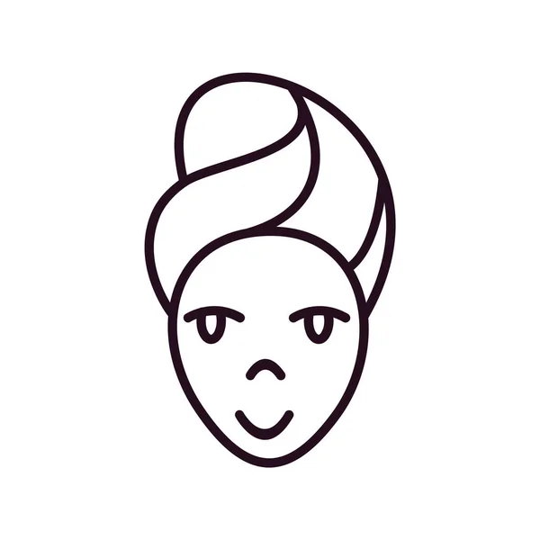 Woman Icon Vector Illustration — Stock Vector