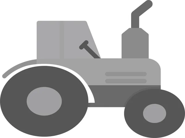 Icono Del Tractor Ilustración Del Vector — Vector de stock