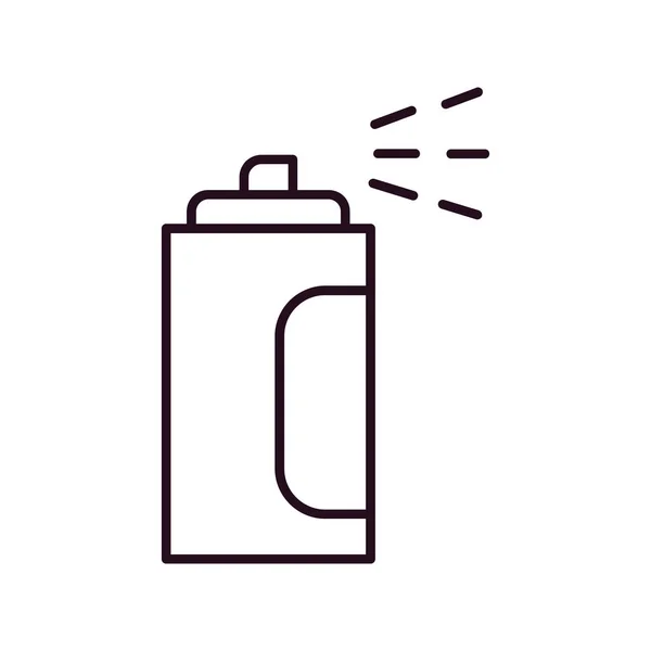 Spray Web Icon Design Semplice — Vettoriale Stock