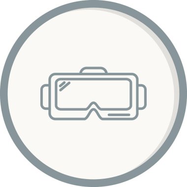 Gözlükler. Web simgesi basit illüstrasyon