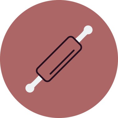 Oklava vektör çizim 