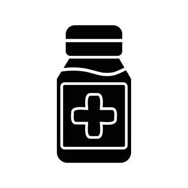 Şurup simgesi vektör illüstrasyonu