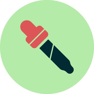 Renk seçici. Web simgesi basit illüstrasyon