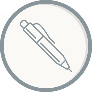 kalem simgesi vektör illüstrasyonu