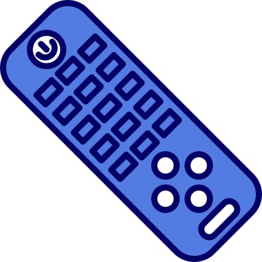 Uzaktan Denetim simgesi, vektör illüstrasyonu 