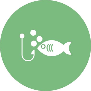 balık kancası vektör illüstrasyonu