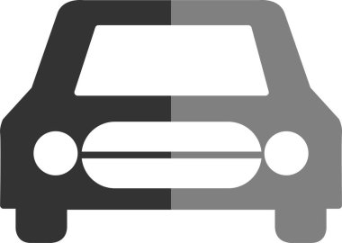 - Araba. Web simgesi basit illüstrasyon 