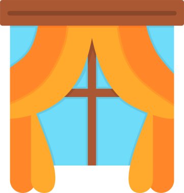 pencere simgesi vektör illüstrasyonu