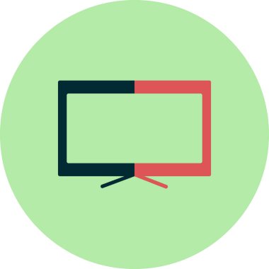 televizyon ikonu. vektör çizim