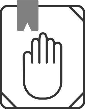 Yemin 'in vektör illüstrasyonu 