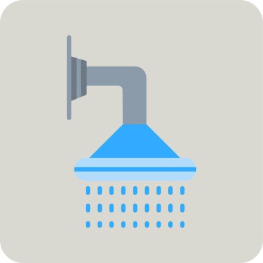 Duşun vektör çizimi